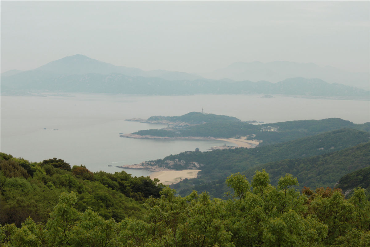 佛顶山远眺