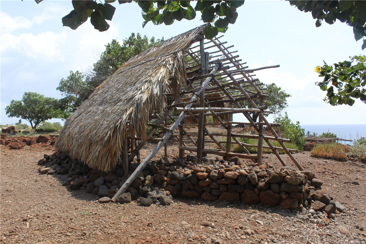 古代夏威夷小屋