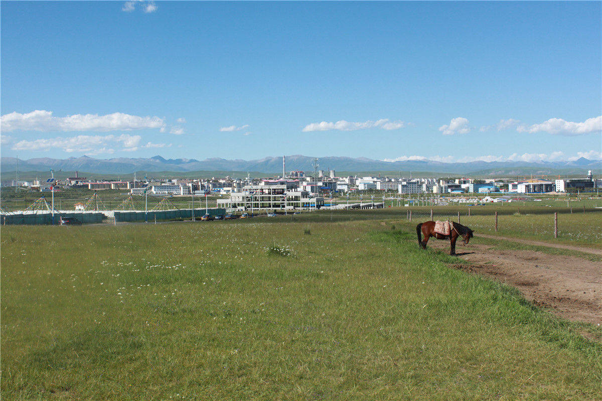 远眺原子城