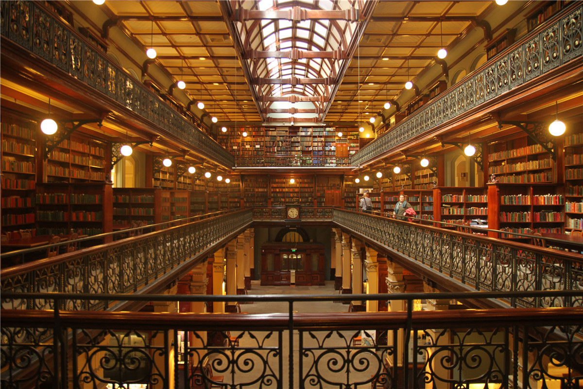 南澳大利亚州立图书馆内景