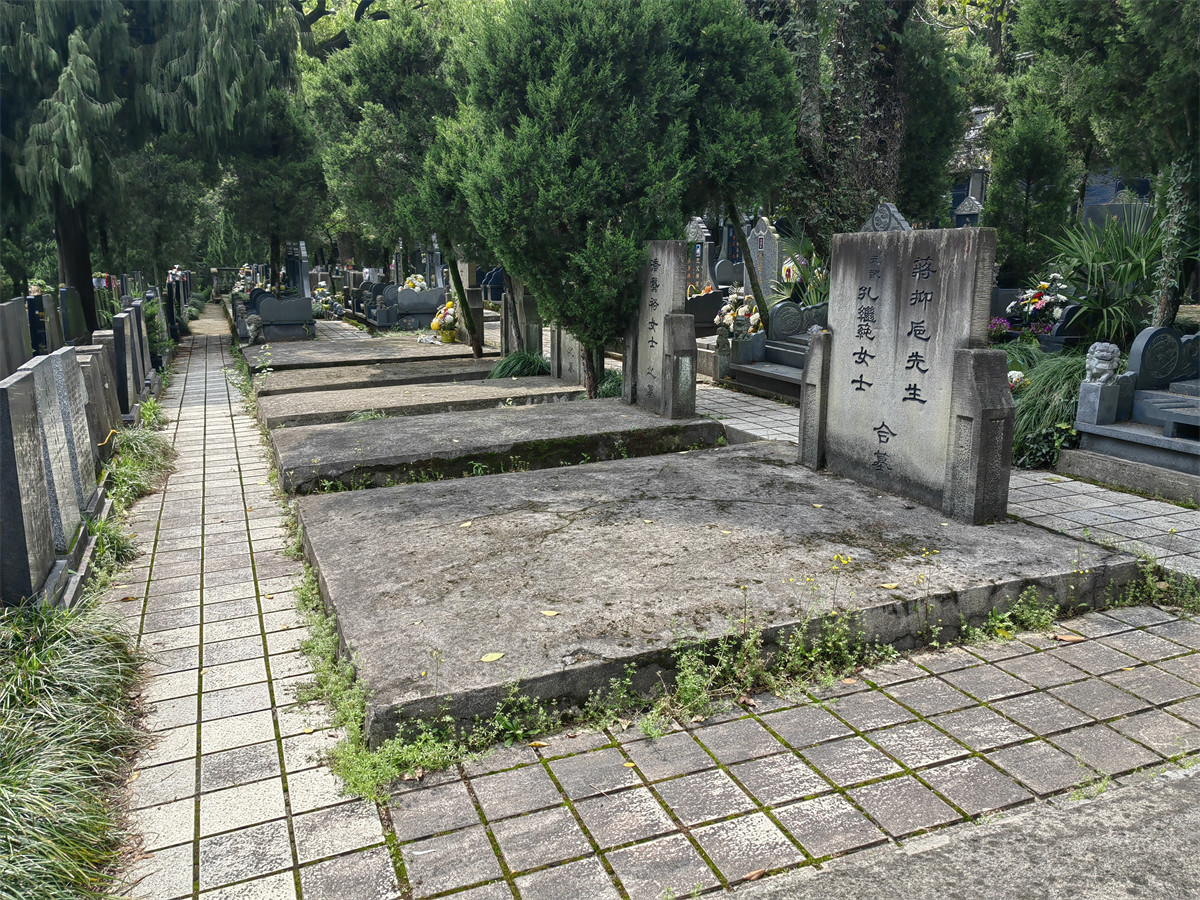 蒋抑卮墓左侧