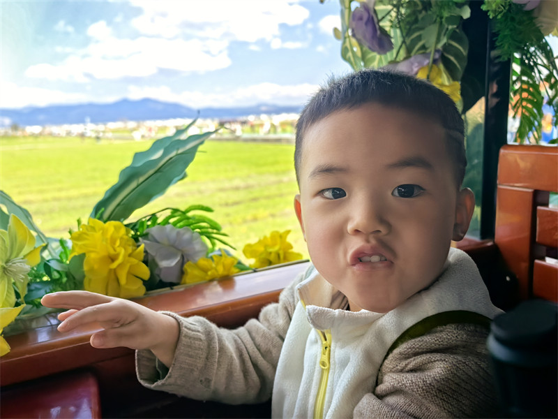 叮当坐小火车