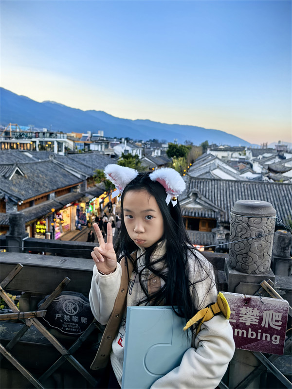 桃子在五华楼